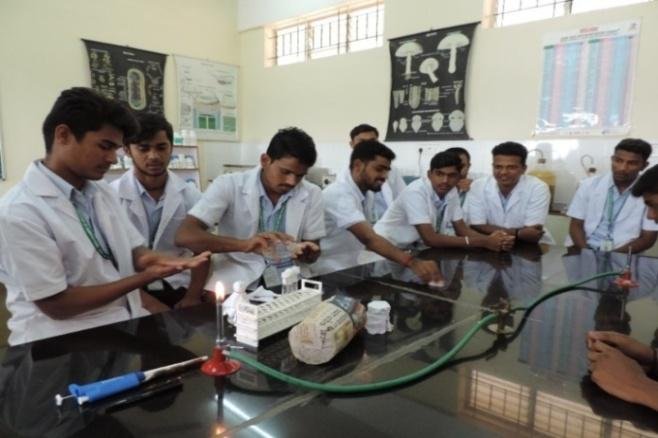 Well-furnished laboratories